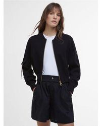 Barbour - Priya Knitted Bomber Jacket - Lyst