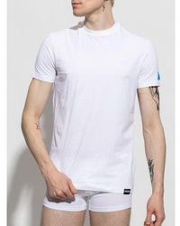 DSquared² - Open Arm Patch T-Shirt - Lyst