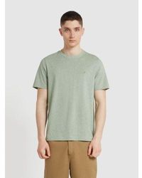 Farah - Balsam Marl Regular Fit Danny T-Shirt - Lyst
