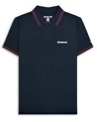 Lambretta - Dark Twin Tipped Polo Shirt - Lyst