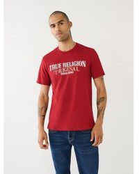 TRUE RELIGION - Dahlia True Logo T-Shirt - Lyst