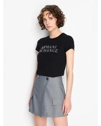 Armani Exchange - Branded T-Shirt - Lyst