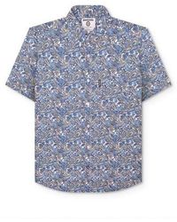 Lambretta - Paisley Short Sleeve Shirt - Lyst