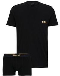 BOSS - T-Shirt & Trunk Gift Set - Lyst