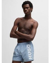 HUGO - Open Abas Swim Short - Lyst