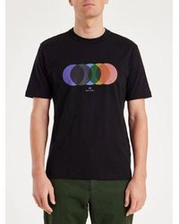 Paul Smith - Short Sleeve Circles T-Shirt - Lyst