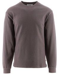 Wax London - Charcoal Hayden Long Sleeve T-Shirt - Lyst