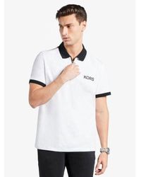Michael Kors - Kors Sport Mix Media Polo Shirt - Lyst