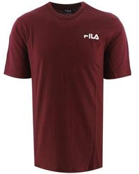 Fila - Tawny Port Chaz T-Shirt - Lyst