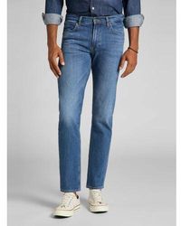 Lee Jeans - Dark Freeport Daren Zip Fly Jean - Lyst