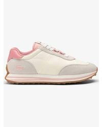 Lacoste - Off- L-Spin Stripe Sole Trainer - Lyst