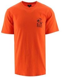 Edwin - Tangerine Tango Agaric Village T-Shirt - Lyst