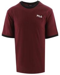 Fila - Tawny Port Aster T-Shirt - Lyst