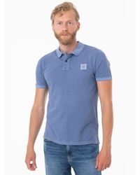 Guess - Nordic Sea Es Washed Polo Shirt - Lyst