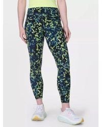 Sweaty Betty - Lilypad Print Power Crop Workout Legging - Lyst