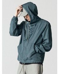 Taion - Dark Sage Reversible Military Anorak - Lyst