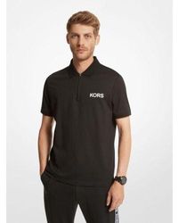 Michael Kors - Kors Sport Mix Media Polo Shirt - Lyst