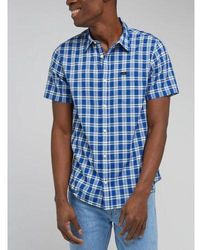 Lee Jeans - Anthem Button Down Short Sve Shirt - Lyst