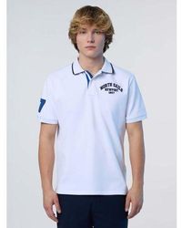 North Sails - Embroidered Polo Shirt - Lyst
