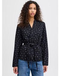 Ichi - Heart Ihlenarda Jacket - Lyst