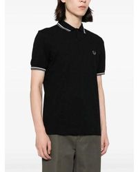 Fred Perry - Snow Warm Twin Tipped Polo Shirt - Lyst