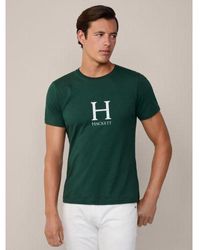 Hackett - Forest Night Heritage 'H' T-Shirt - Lyst