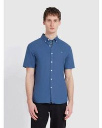 Farah - Cold Metal Brewer Button Down Shirt - Lyst