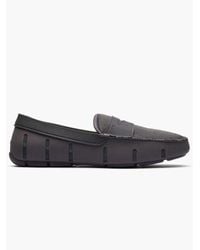 Swims - Charcoal Penny Loafer - Lyst