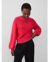 French Connection - Raspberry Sorbet Lily Mozart Jumper - Lyst