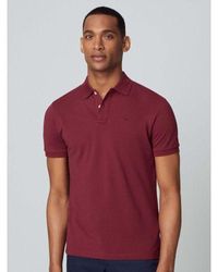Hackett - Berry Embroidered Logo Polo Shirt - Lyst