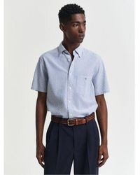 GANT - Rich Seersucker Stripe Shirt - Lyst