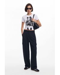 Desigual - M. Christian Lacroix Illustration T-Shirt, Cotton - Lyst
