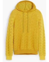 Desigual - Hooded Sweatshirt With Eyelet Details, Cotton - Lyst