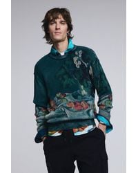 Desigual - Still Life Texture Sweater, Cotton - Lyst
