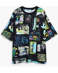 Desigual - Printed T-Shirt 100% Cotton, Cotton - Lyst