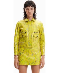 Desigual - Arty Straight Jacket, Polyurethane - Lyst
