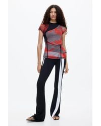 Desigual - Printed Tulle T-Shirt Ottolinger - Lyst