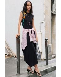 Desigual - Asymmetric Floral Dress, Cotton - Lyst