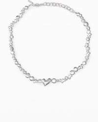 Desigual - Zalio Heart Pendant - Lyst