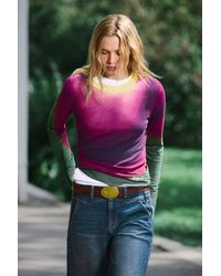 Desigual - Fine Knit Sweater Gradient Effect - Lyst