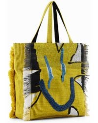 Desigual - Large Sun Tote Bag - Lyst