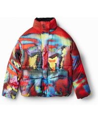 Desigual - María Escoté Oversize Padded Jacket - Lyst