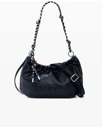 Desigual - Medium Logo Bag, Polyurethane - Lyst