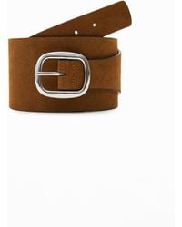 Desigual - Split-Leather Belt - Lyst