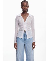 Desigual - Semi-Transparent T-Shirt - Lyst
