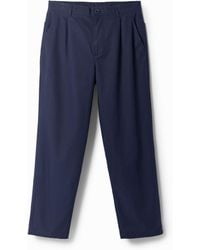 Desigual - Tapered Chino Trousers - Lyst