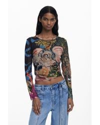 Desigual - T-Shirt Designed By Mr. Christian Lacroix - Lyst