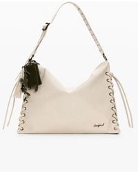 Desigual - Medium Faux Leather Bag, Polyurethane - Lyst