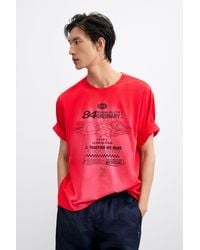 Desigual - Gradient Printed T-Shirt, Cotton - Lyst