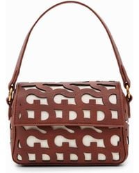 Desigual - S Letters Crossbody Bag, Polyurethane - Lyst